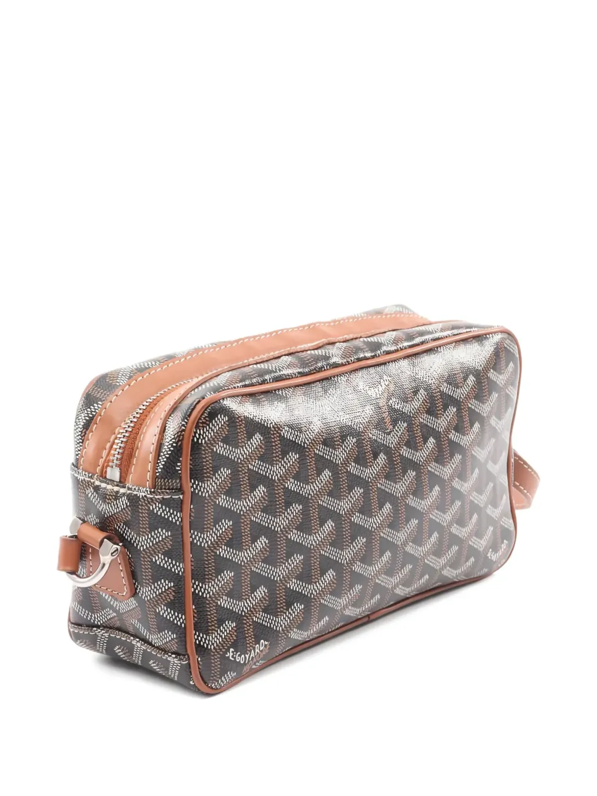 Goyard Pre-Owned 2000s プリントレザー クロスボディバッグ - 画像2