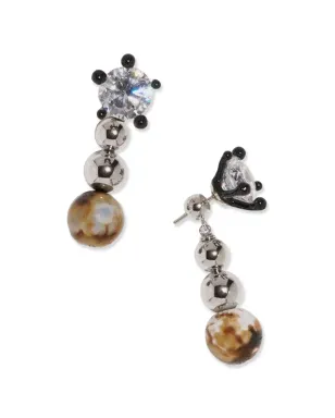 Panconesi Ascolto Chandeliers drop earrings - Silver - サムネイル2