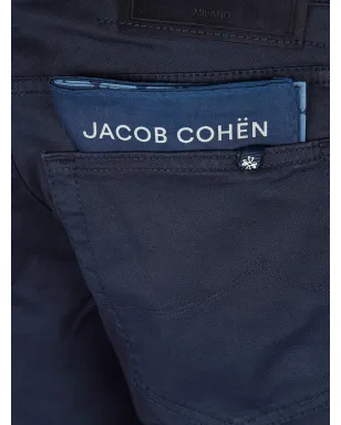 Jacob Cohën ニック・スリム・ディアゴナル・ストライプ・ファイブポケットジーンズ - サムネイル3