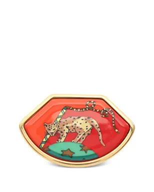Hermès Pre-Owned 2010s グラフィックプリント ブローチ - サムネイル1