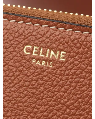 Celine ビンテージ ヒポポタマスレザー ショルダーバッグ ブラウン - サムネイル4