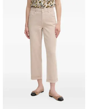 Marc Aurel cuffed trousers - Neutrals - サムネイル1