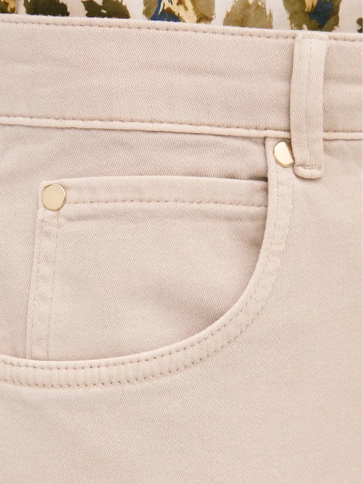 Marc Aurel cuffed trousers - Neutrals - 画像4