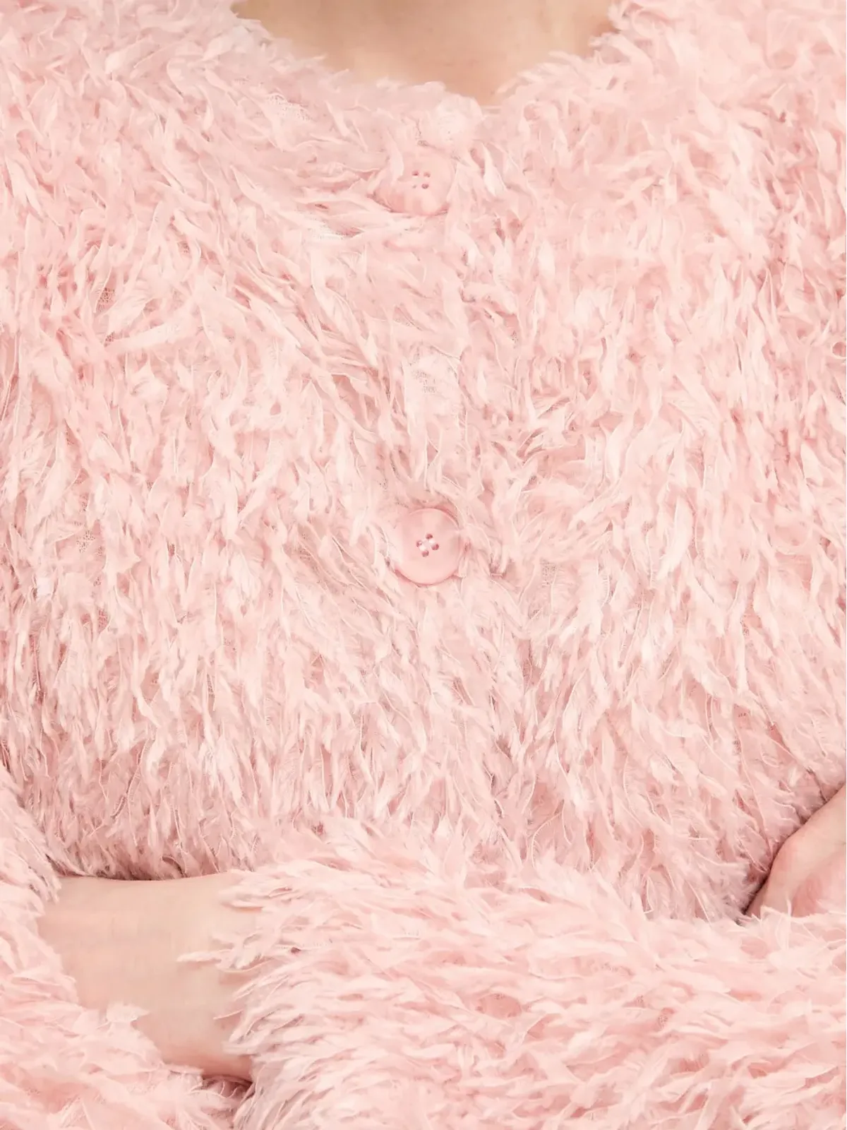 OUI ボタンジャケット - Pink - 画像4