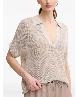 Marc Aurel メッシュVネックTシャツ - サムネイル1