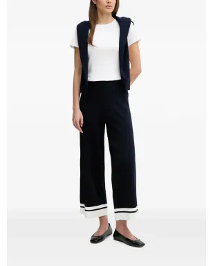 Joseph Ribkoff ストライプ柄クロップドパンツ - サムネイル2