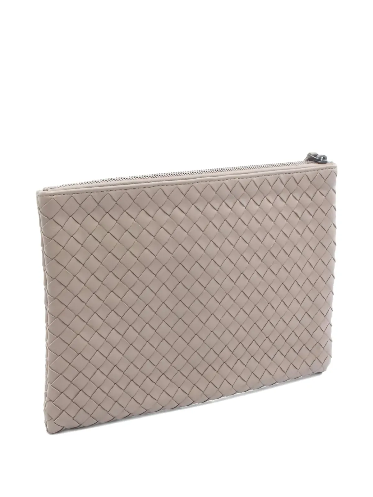 Bottega Veneta ビンテージ イントレチャートレザー クラッチバッグ（2010年代） - 画像2