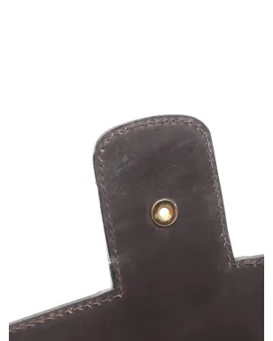 Celine Pre-Owned ホースキャリッジレザー ショルダーバッグ - ブラウン - サムネイル3