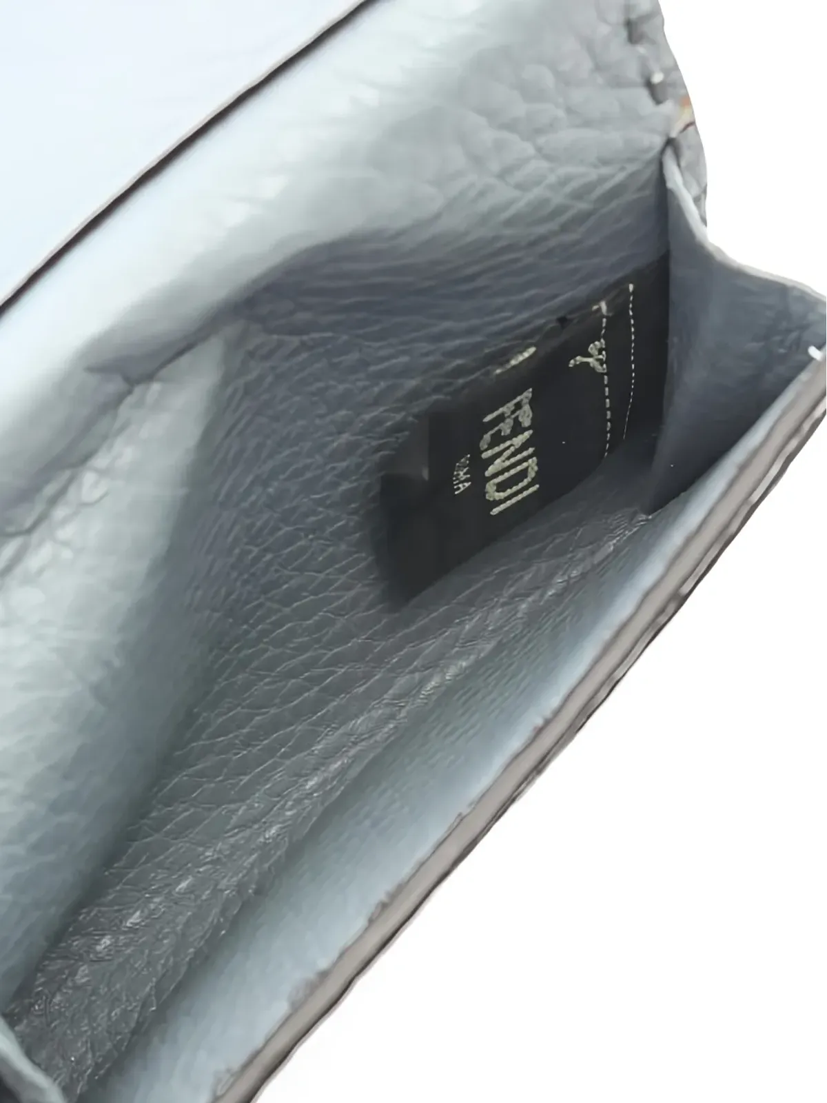 Fendi レザー カードケース - 画像4