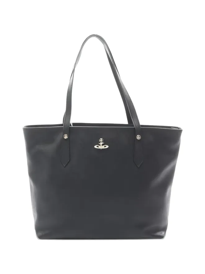 Vivienne Westwood Pre-Owned Vivienne Westwood Pre-Owned オーブ・プレート レザー トートバッグの商品画像