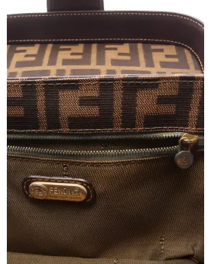 Fendi Pre-Owned Zuccaモノグラム バニティケース - サムネイル3