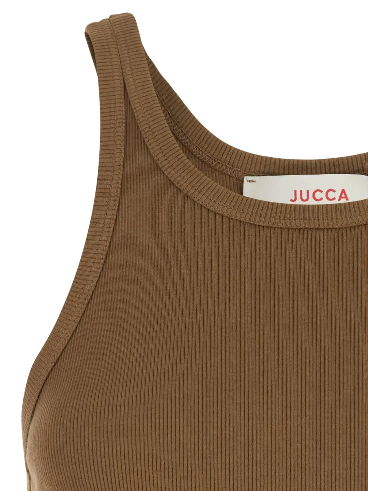 Jucca リブ編み ノースリーブ ミディドレス - 画像3