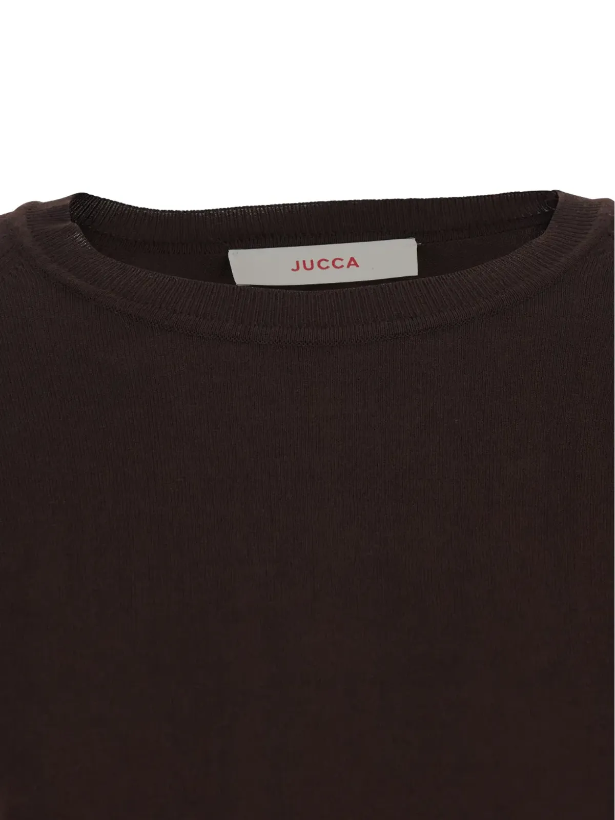 Jucca perforated sweatshirt - Brown - 画像3