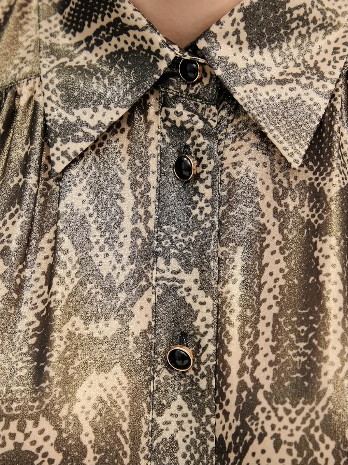 Marc Aurel snake-print shirt - Neutrals - 画像5