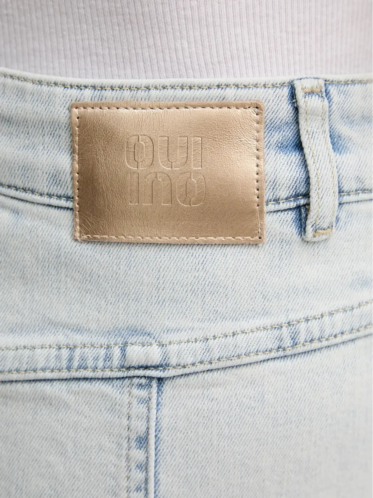 OUI フレイドパネルド ミディスカート - 画像4