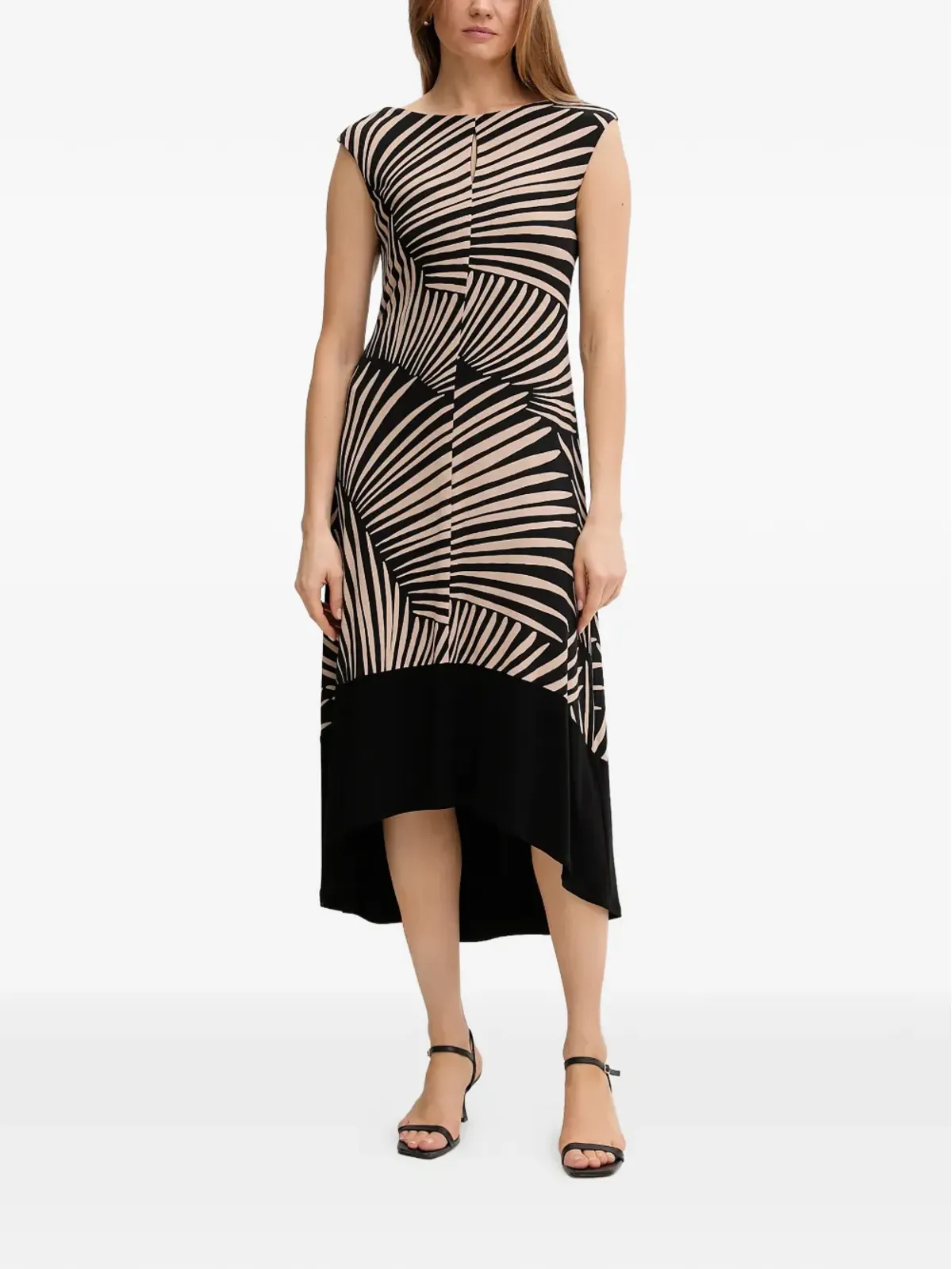Joseph Ribkoff patterned midi dress - Black - 画像1