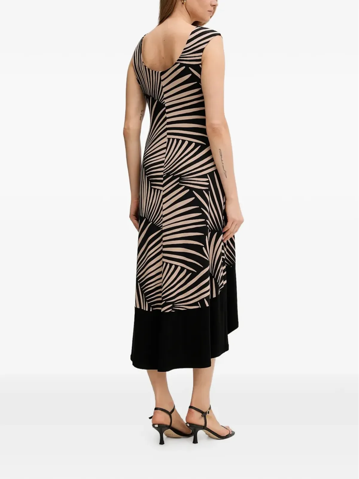 Joseph Ribkoff patterned midi dress - Black - 画像3