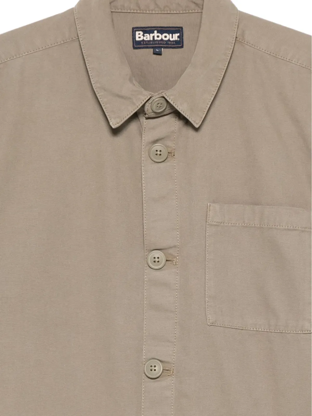 Barbour チェストポケット付きボタンシャツ - 画像3