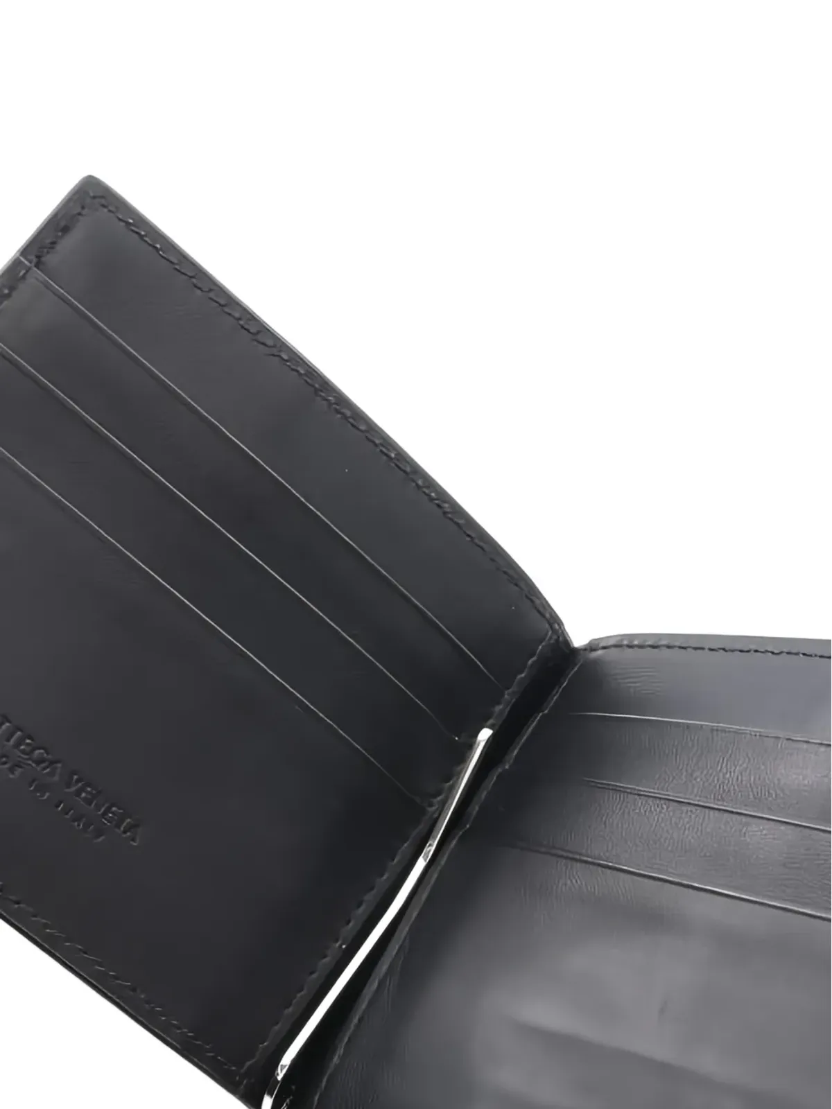 Bottega Veneta Pre-Owned ビンテージ Cassette Maxi Intrecciato Money Clip ウォレット - 画像3