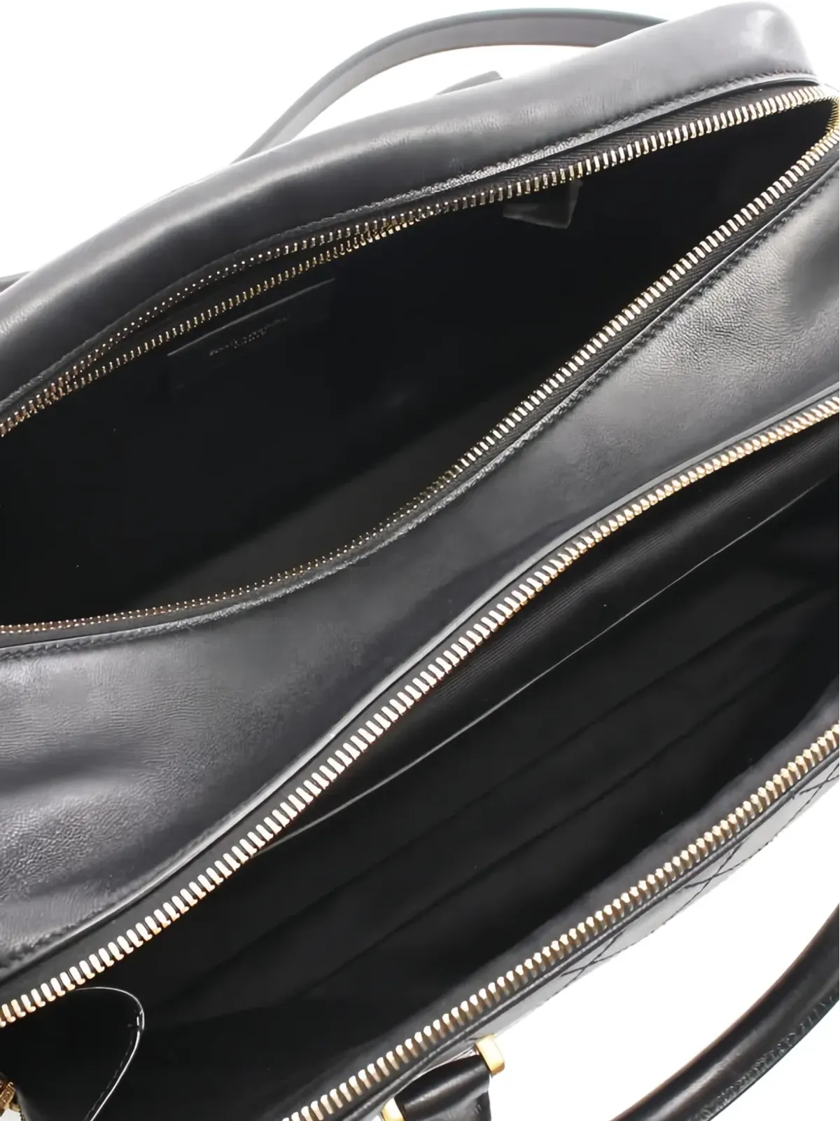 Saint Laurent Pre-Owned ダッフル型キルテッドレザートート - 画像5