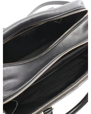 Saint Laurent Pre-Owned ダッフル型キルテッドレザートート - サムネイル5