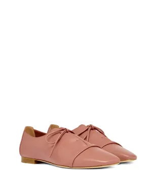 Malone Souliers ジーンレザー レースアップフラット - サムネイル2
