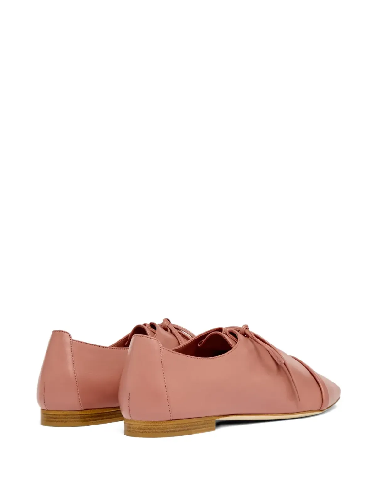 Malone Souliers ジーンレザー レースアップフラット - 画像3
