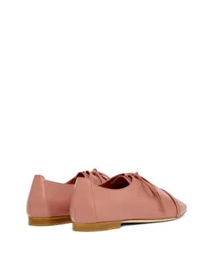Malone Souliers ジーンレザー レースアップフラット - サムネイル3