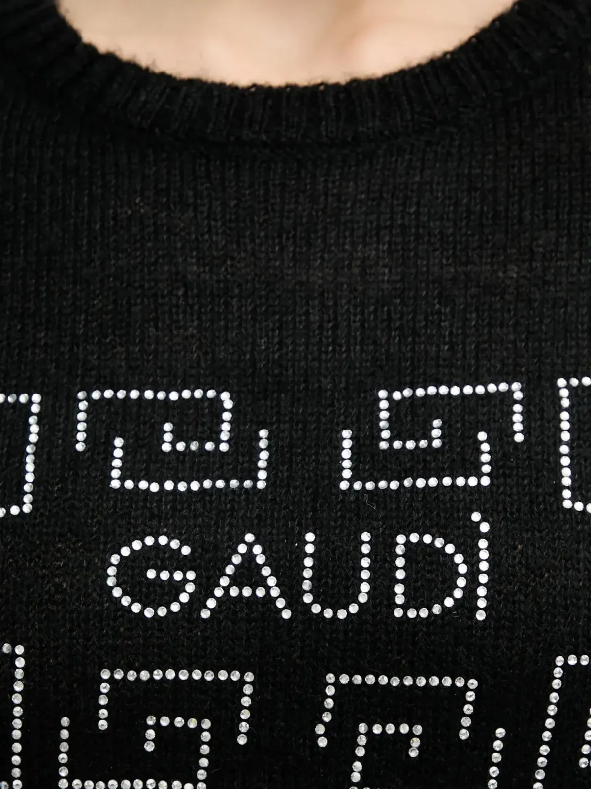 Gaudi 装飾入りクルーネックセーター - 画像5