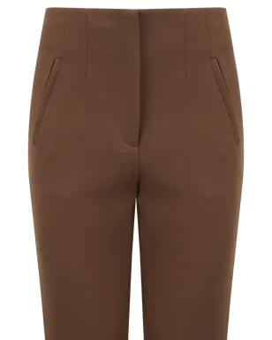 Veronica Beard Stilaポケットパンツ - Brown - サムネイル4