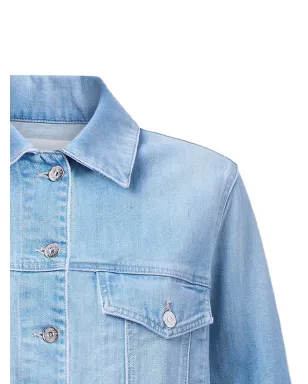 DONDUP chest-pocket cropped jacket - Blue - サムネイル2