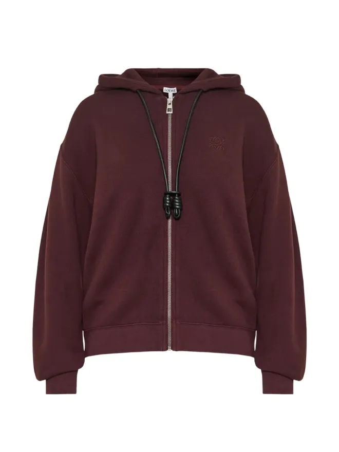 LOEWE LOEWE ジップフードセーターの商品画像