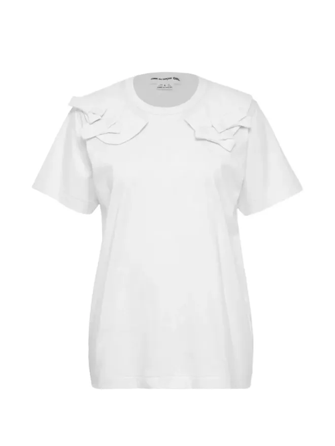 Comme des Garçons Girl Comme Des Garçons Girl リボン付きTシャツの商品画像