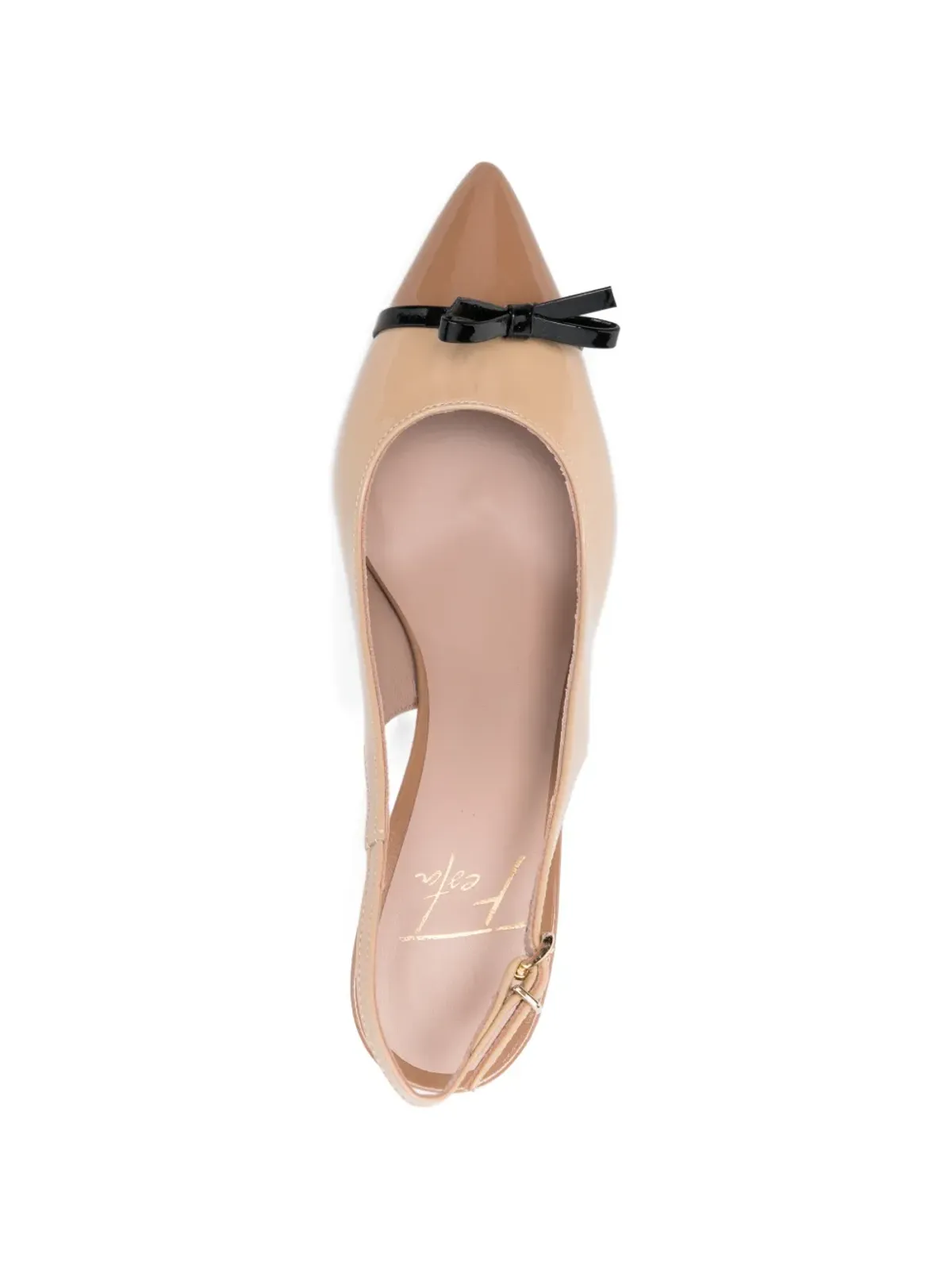 Festa Milano Antonias bow pumps - Neutrals - 画像4