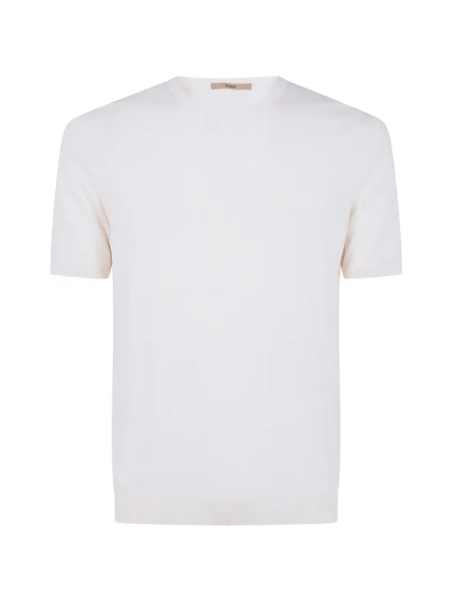 Nuur Nuur ribbed T-shirt - Neutralsの商品画像
