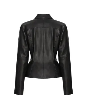 The Sei zip-fastening jacket - Black - サムネイル2