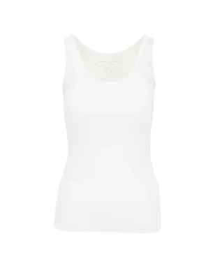 Majestic Filatures リブ編みタンクトップ - White - サムネイル1