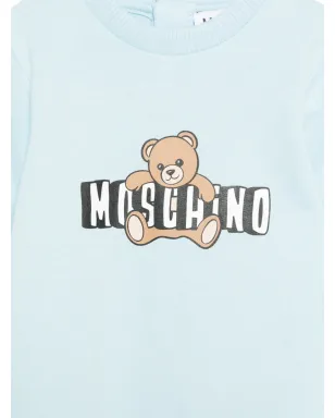 Moschino Kids テディロゴ パジャマ - サムネイル3