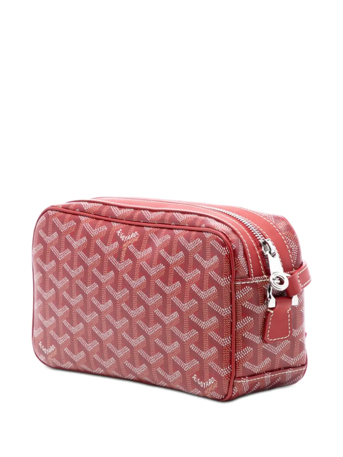 Goyard Pre-Owned 2020 Goyardine Sac Cap Vert クロスボディバッグ レッド - 画像3