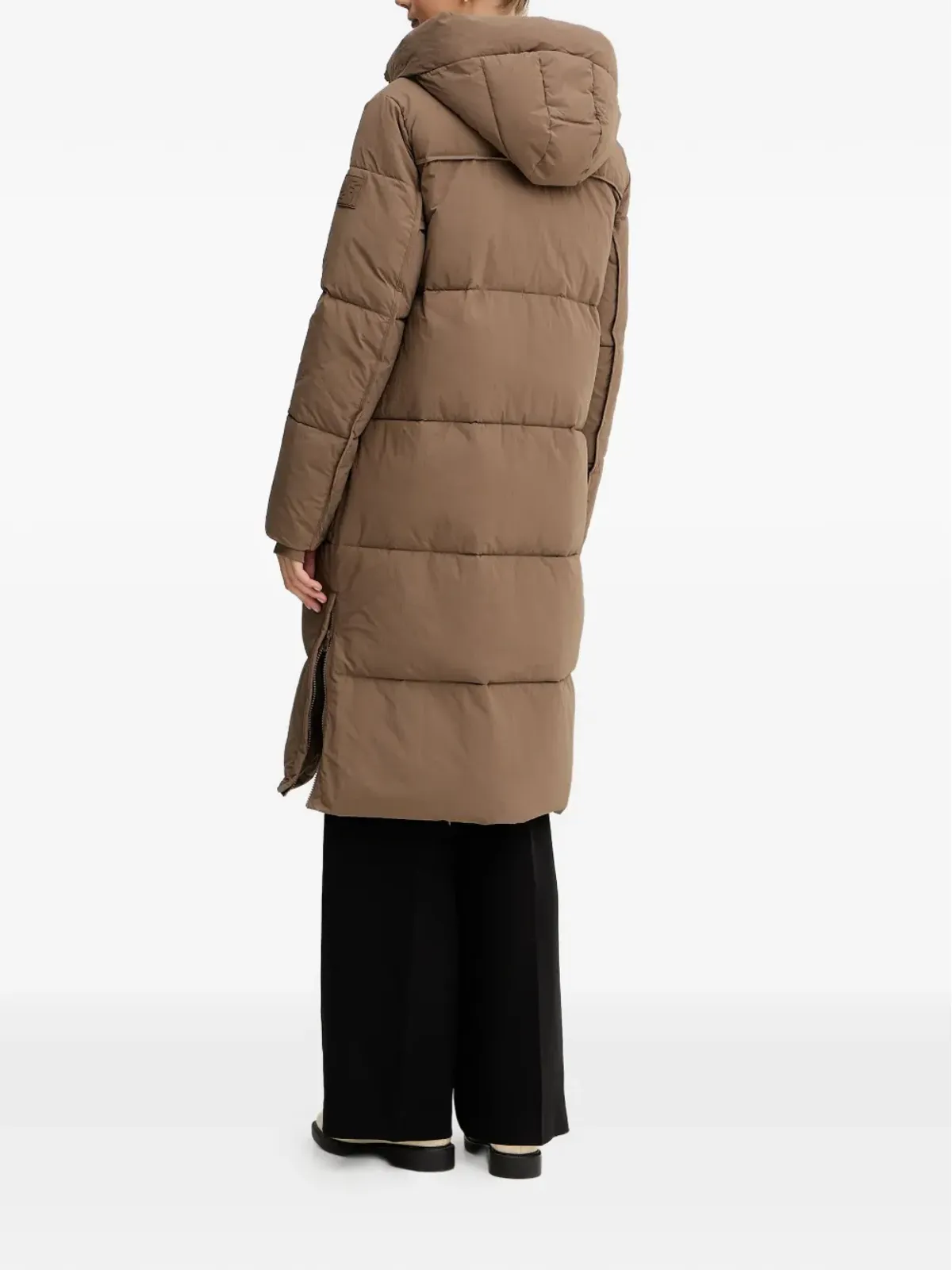 Mos Mosh MMOllie Terma hooded quilted coat - Brown - 画像3