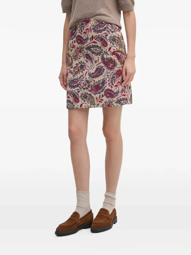 Mos Mosh Mos Mosh paisley-print mini skirtの商品画像