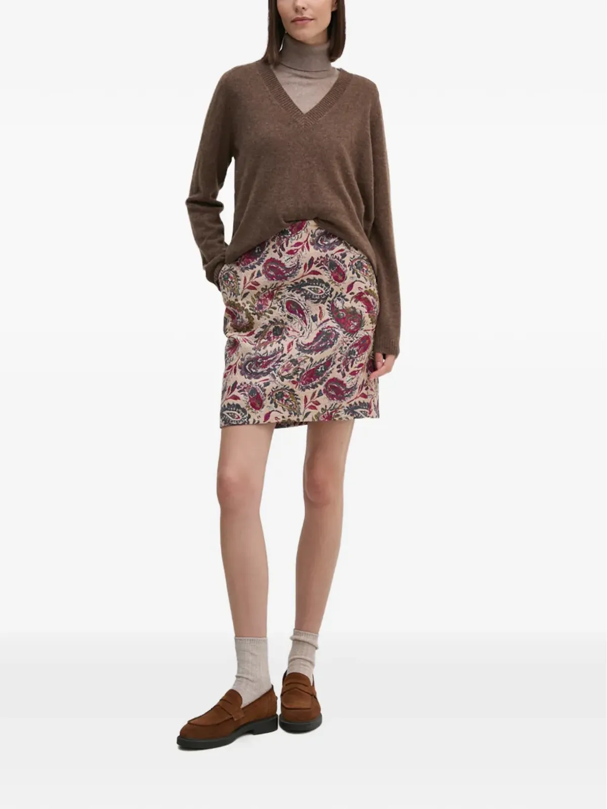 Mos Mosh paisley-print mini skirt - 画像2