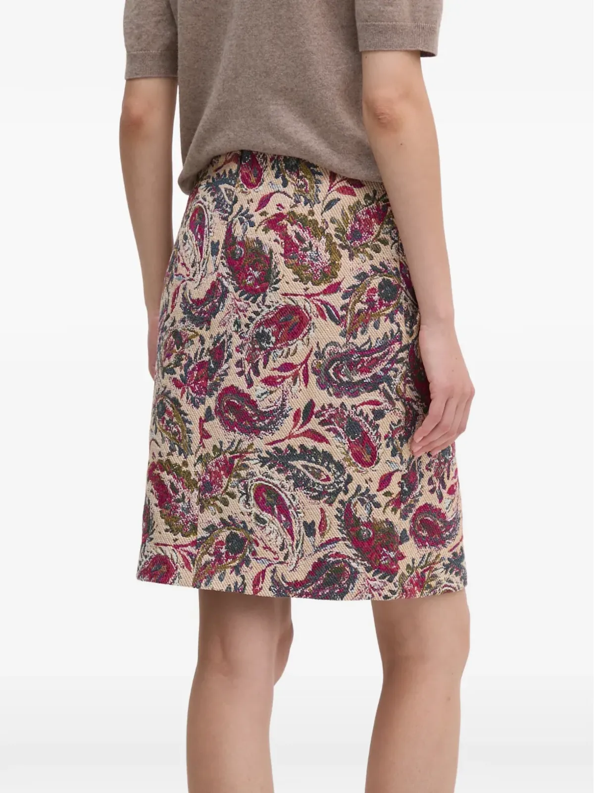 Mos Mosh paisley-print mini skirt - 画像3