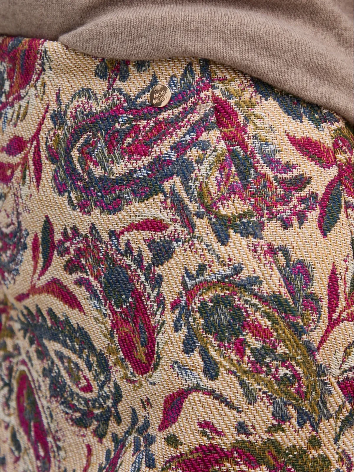 Mos Mosh paisley-print mini skirt - 画像4