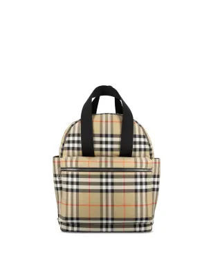 Burberry Kids チェック柄バックパック - サムネイル1