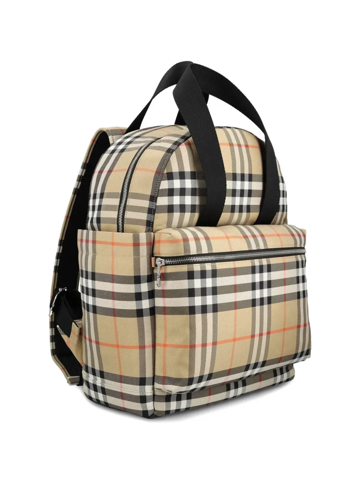 Burberry Kids チェック柄バックパック - 画像3