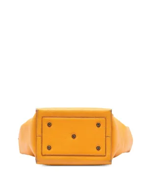 Celine Pre-Owned 2013 Small Grained Calfskin Tie Knot handbag - Yellow - サムネイル4