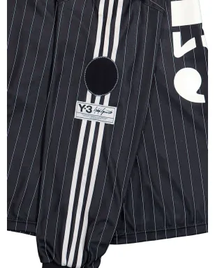 Y-3 エリート5ストライプ長袖フットボールジャージーTシャツ ブラック - サムネイル4