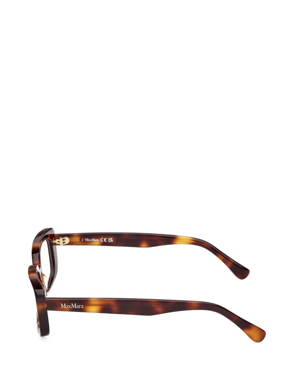 Max Mara Eyewear 長方形フレーム眼鏡 - 画像3