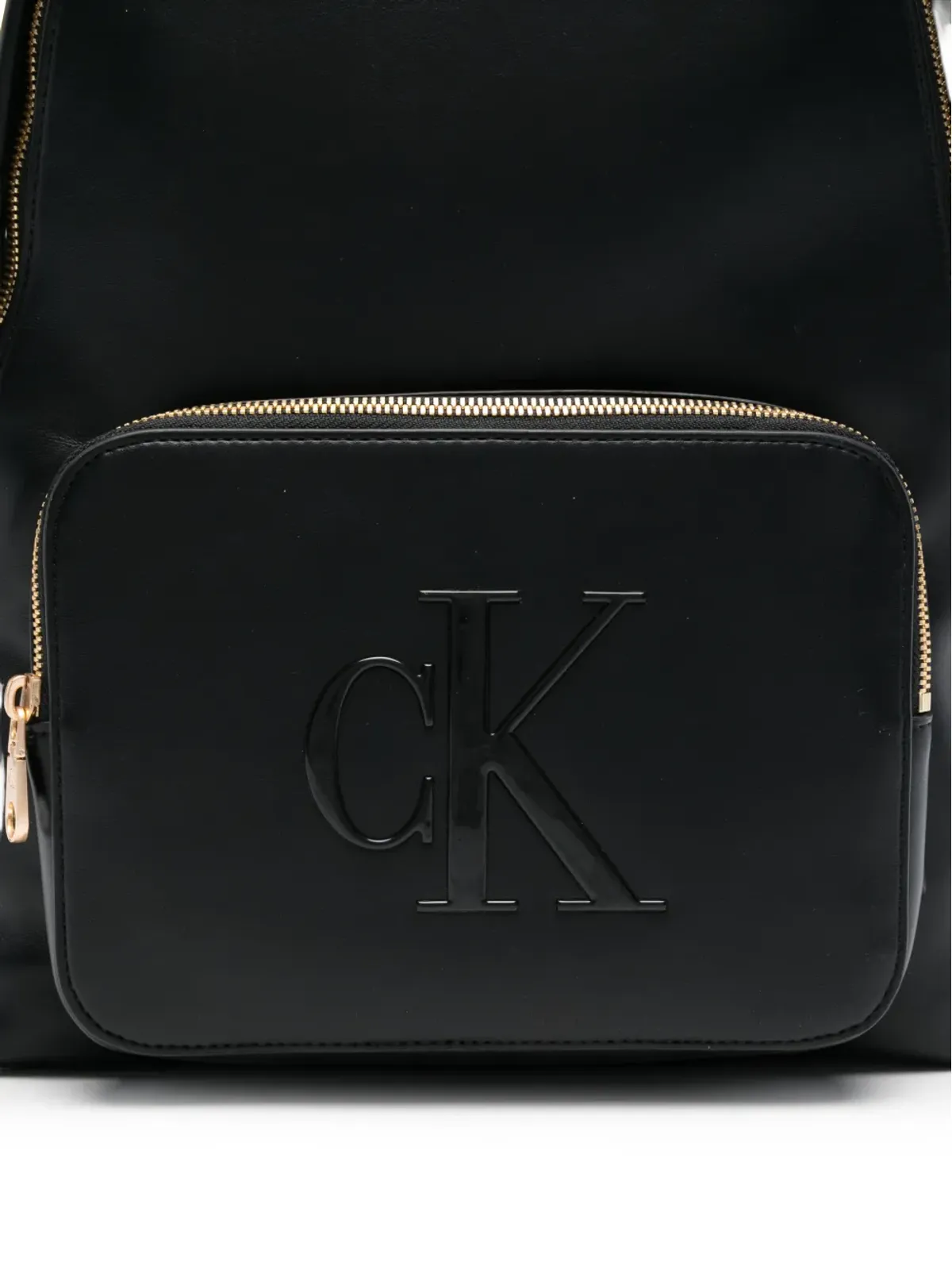 Calvin Klein ロゴディテールバックパック - 画像4